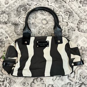 Black and White Kate Spade Handbag
